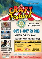 Rotary Club Craft Fair Flyer