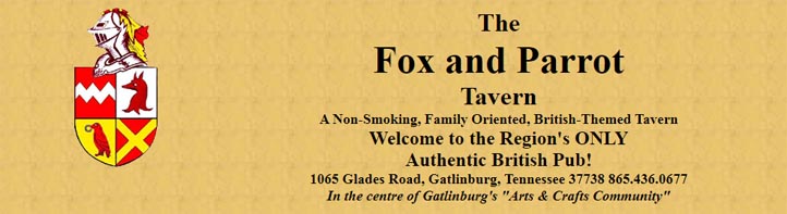 Fox & Parrot Tavern Gatlinburg Restaurant