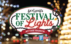 Sevierville TN SkyLand Ranch Festival of Lights