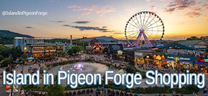 Shopping at The Island in Pigeon Forge