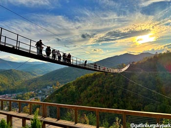 Winter Smoky Mountain Views from Gatlinburg SkyPark